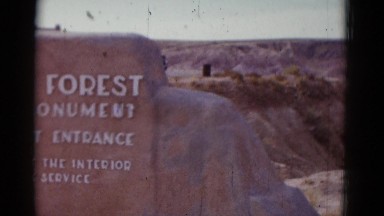 1952: desert area is seen CALIFORNIA