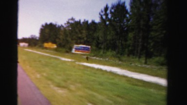 1955: road trip is seen MIAMI, FLORIDA