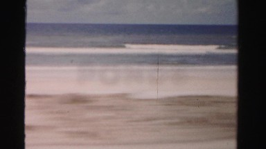 1955: beach scene is seen MIAMI, FLORIDA