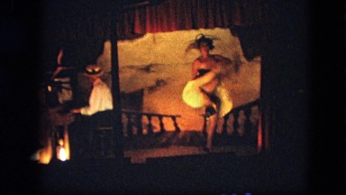 1963: vaudeville women cabarete dancing old western style fashion CALIFORNIA