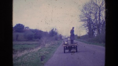 1969: Traveling by Horse-Drawn Buggy in Rural England