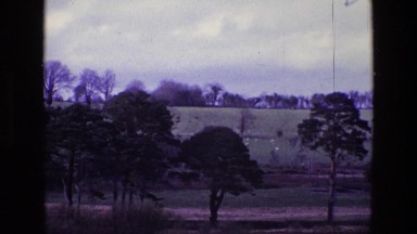 1969: beautiful countryside expanse witnessed on a gray cloudy day IRELAND