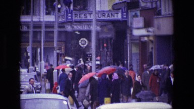 1969: a restaurant is seen IRELAND