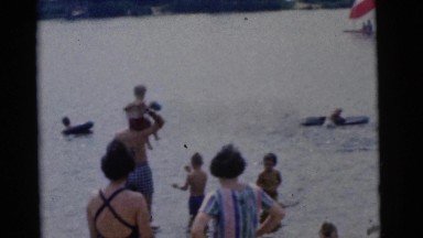 1963: A Beach Scene in Camden, New Jersey