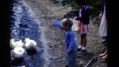 1963: family day at the park CAMDEN, NEW JERSEY