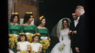 1963: a married couple is seen walking CAMDEN, NEW JERSEY