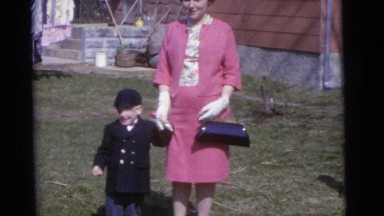 1963: family picture on a beautiful sunny sunday after church service. CAMDEN