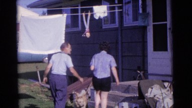 1963: a residential area is seen CAMDEN, NEW JERSEY