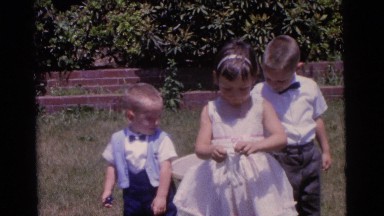 1963: children are seen indoors playing CAMDEN, NEW JERSEY