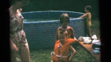 1963: a swimming scene CAMDEN, NEW JERSEY