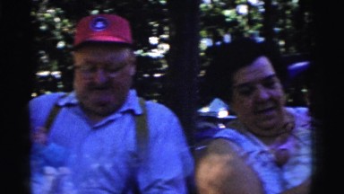 1961: parents with twins are seen DETROIT, MICHIGAN