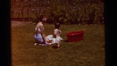 1961: my mommy used to take a bath of me when i was so little