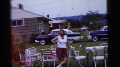 1961: a outdoor scene DETROIT, MICHIGAN