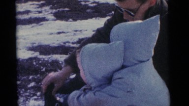 1963: a snow playing is seen CAMDEN, NEW JERSEY