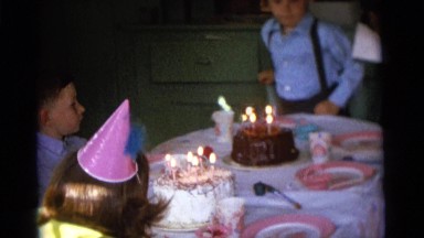 1963: birthday party are fun ,great, and it builds friendship CAMDEN, NEW JERSEY