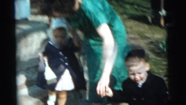 1961: this is me, my brother and my mom when me and my brother was little.