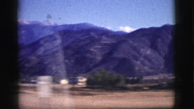 1961: Driving Through Mountains Clarksdale, Arizona