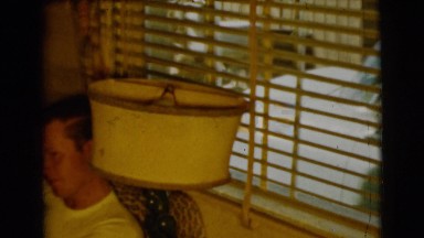 1961: a home scene is seen with people CLARKSDALE, ARIZONA