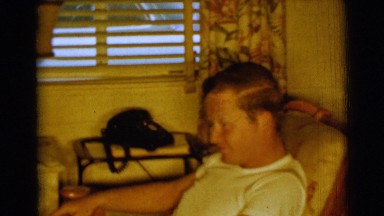 1961: waiting to open gift CLARKSDALE, ARIZONA