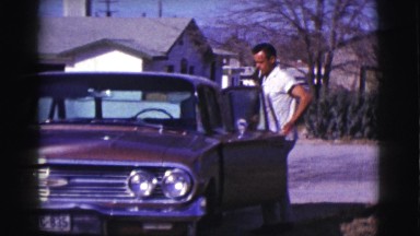 1961: how to get in the car when people are watching you CLARKSDALE, ARIZONA