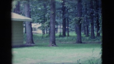1961: someone's video memory of their peaceful neighborhood scenery. CLARKSDALE