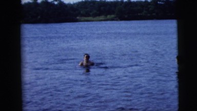 1962: a swimming scene CAMDEN, NEW JERSEY