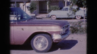 1964: cars are seen passing by a building COTTONWOOD, ARIZONA