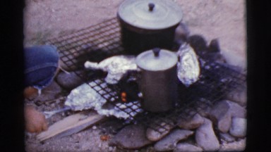 1968: a cooking scene is seen COTTONWOOD, ARIZONA
