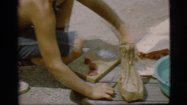 1968: a cooking scene is seen COTTONWOOD, ARIZONA