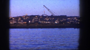 1962: Huge Cranes Working on the Shore of San Pedro, California