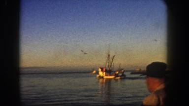 1962: a water area is seen SAN PEDRO, CALIFORNIA