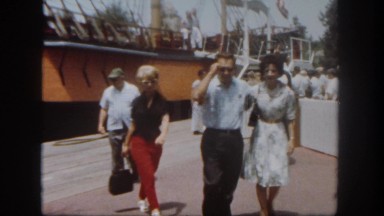 1962: a ship is seen SAN PEDRO, CALIFORNIA