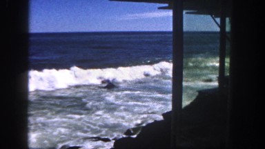 1962: ocean view from beach restaurant DISNEYLAND, CALIFORNIA