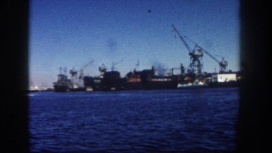 1962: a ship is seen SAN PEDRO, CALIFORNIA