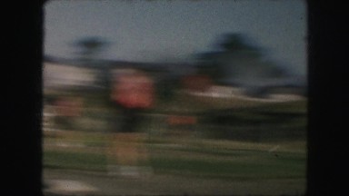1958: girls and boys are playing baseball AMES, IOWA