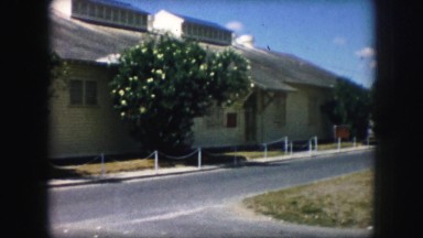 1958: a residential area is seen AMES, IOWA