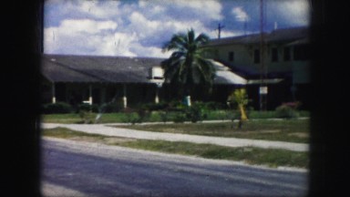 1958: a residential area is seen AMES, IOWA
