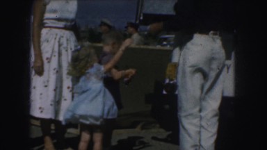1958: buying ice cream AMES, IOWA