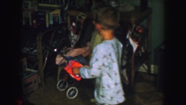 1958: two children with playing with toys AMES, IOWA