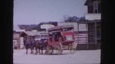 1958: a horse is seen with a rider COLORADO