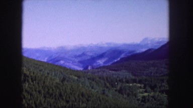 1958: the mountain always high, scary sometimes, having fresh air, too much wild