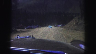 1958: going for jolly long drive riding over the hill side outer from the city