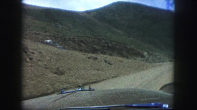 1958: a mountain area is seen traveling by road COLORADO