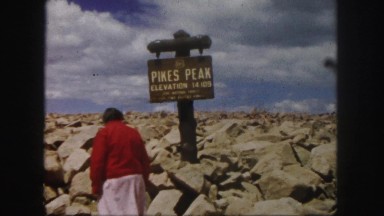 1958: a tourist area is seen COLORADO