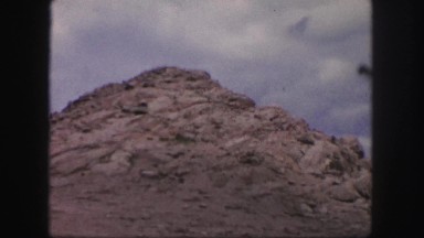 1958: a mountain area is seen traveling by road COLORADO