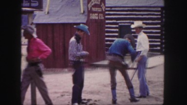 1958: people are seen marching with royal uniform COLORADO