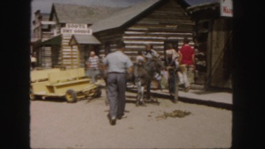 1958: men, women, children, outdoors COLORADO