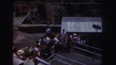 1958: royal gorge tourist attraction bottom of train depot COLORADO
