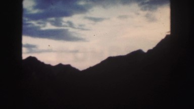 1958: sky over mountains COLORADO