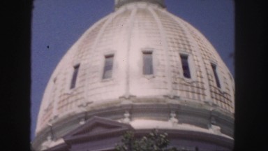 1958: A Monument with a High Tower in Colorado